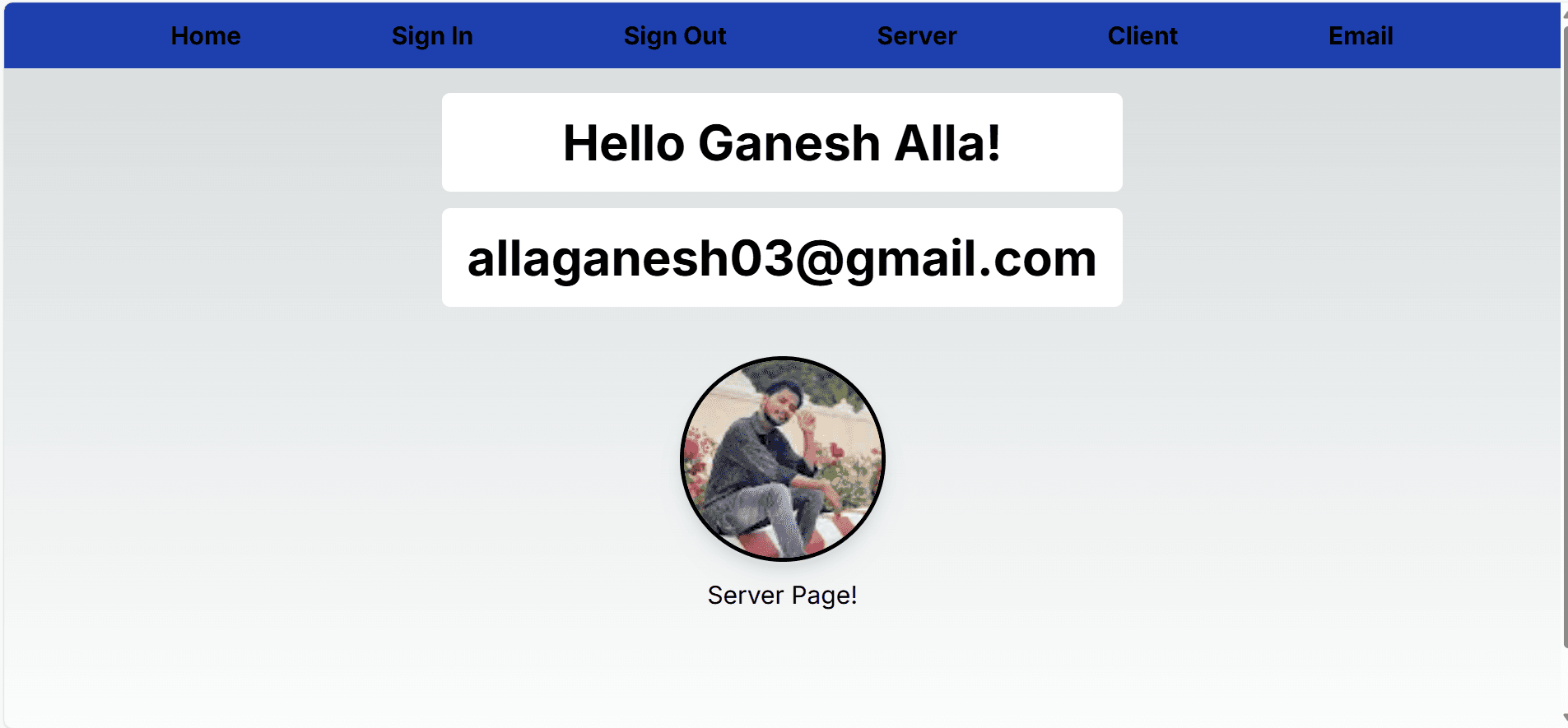 Next.js NextAuth Authentication project thumbnail